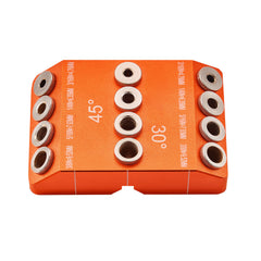 Drill Guide 30/45/90 Degree Angle 4 Sizes Portable Precision Drilling Guide Jig