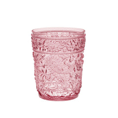 Paisley Acrylic Glasses Drinking Set of 4 DOF (13oz), Plastic Drinking Glasses, BPA Free Cocktail Glasses, Drinkware Set, Drinking Water Glasses