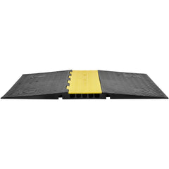 5Channel Cable Protector Ramp 22000lbs Load ADA Compliant Wire Cable Cover