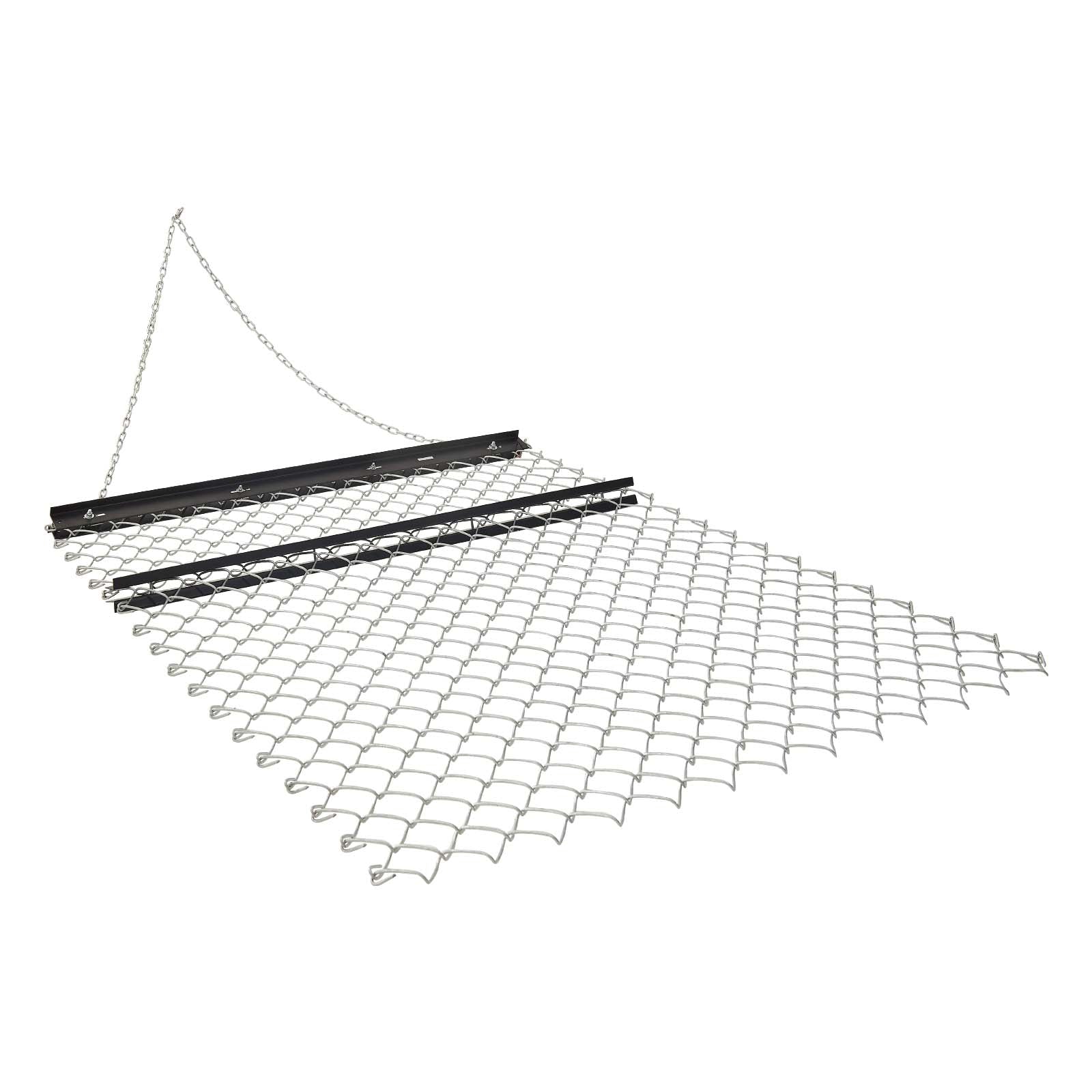 Drag Harrow 4 x 5 ft Chain Harrow Lawn Rake ATV UTV Tractor Attachments