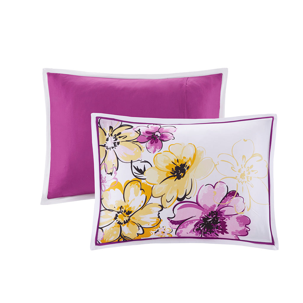 Twin/Twin XL Floral Comforter Set