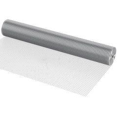 Hardware Cloth, 1/2 inch 48in x 50 ft 19 Gauge, Hot Dipped Galvanized Wire Mesh Roll, Chicken Wire Fencing, Wire Mesh for Rabbit Cages, Garden, Small Rodents