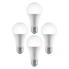 Smart Light Bulbs, 4-Pack, 9W Multicolor LED Bulbs, 800 Lumens with Smart Control Compatibility for Vera, Google Assistant, Amazon Alexa, iOS, Android, RGB Color Changing