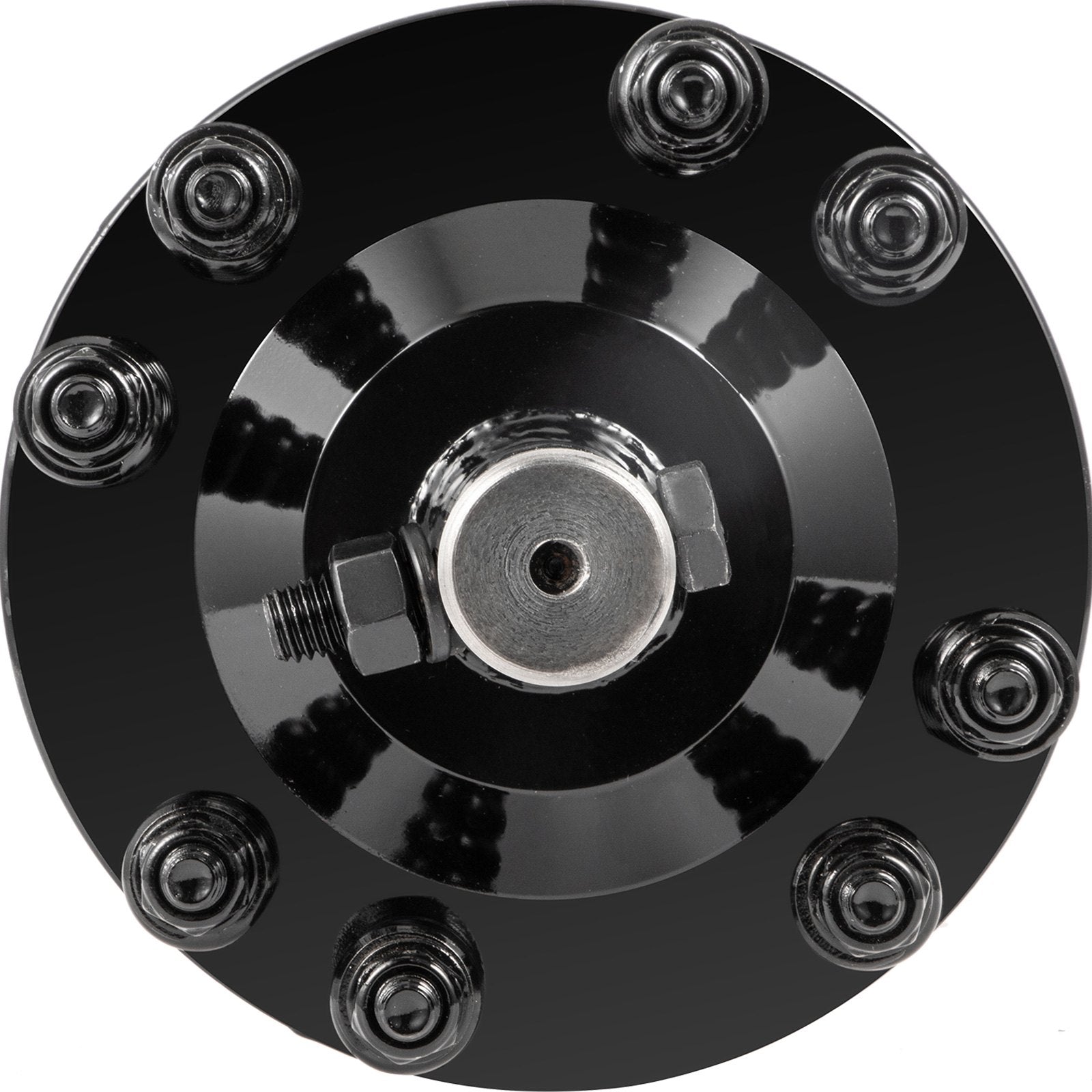 Slip Clutch, 1 3/8" PTO Slip Clutch, Smooth Round Ends PTO Friction Clutch, Carburized Steel Tractor Slip Clutch, Adjustable Rotary Cutter Slip Clutch, Black Brush Hog Slip Clutch for PTO Shaft