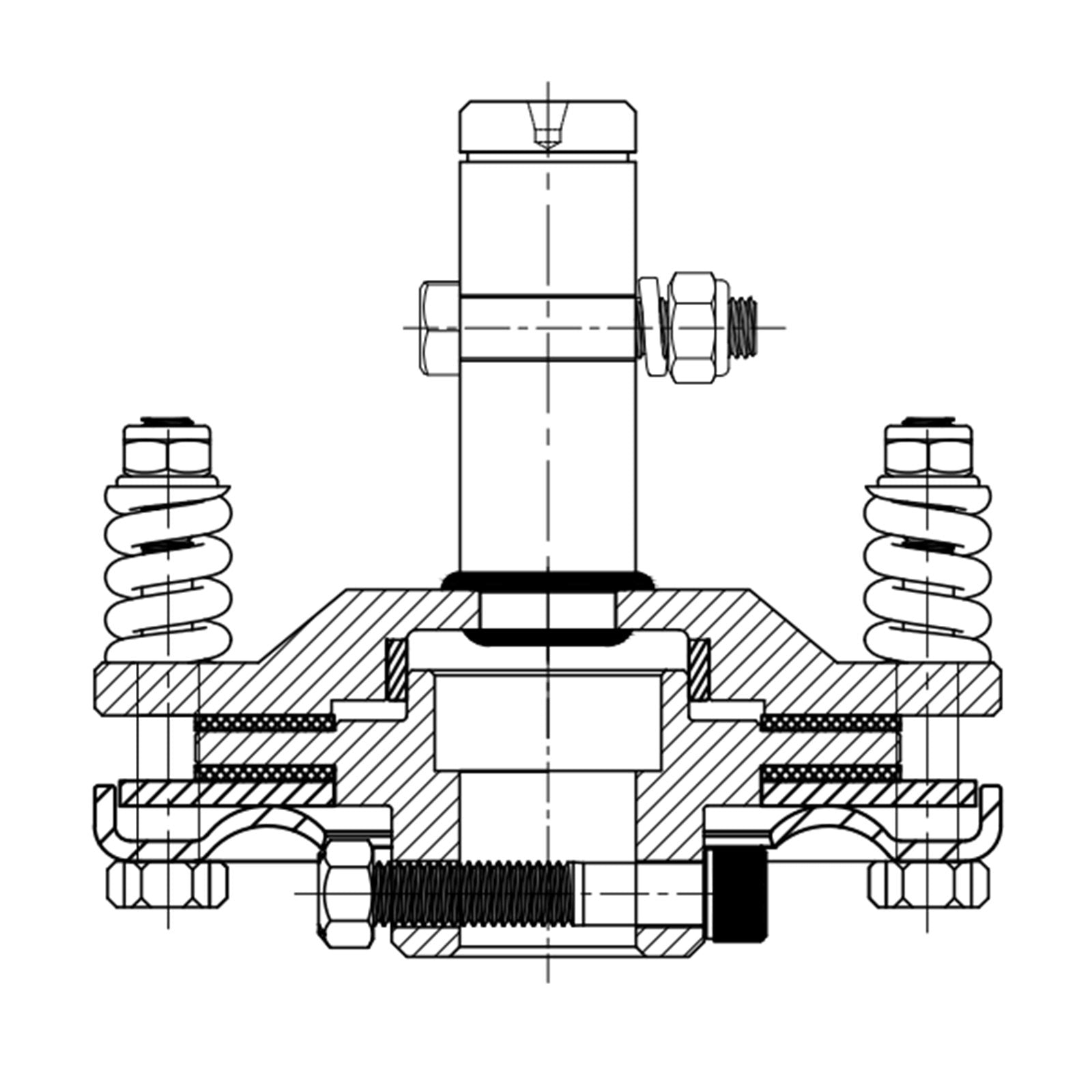 Slip Clutch, 1 3/8" PTO Slip Clutch, Smooth Round Ends PTO Friction Clutch, Carburized Steel Tractor Slip Clutch, Adjustable Rotary Cutter Slip Clutch, Black Brush Hog Slip Clutch for PTO Shaft