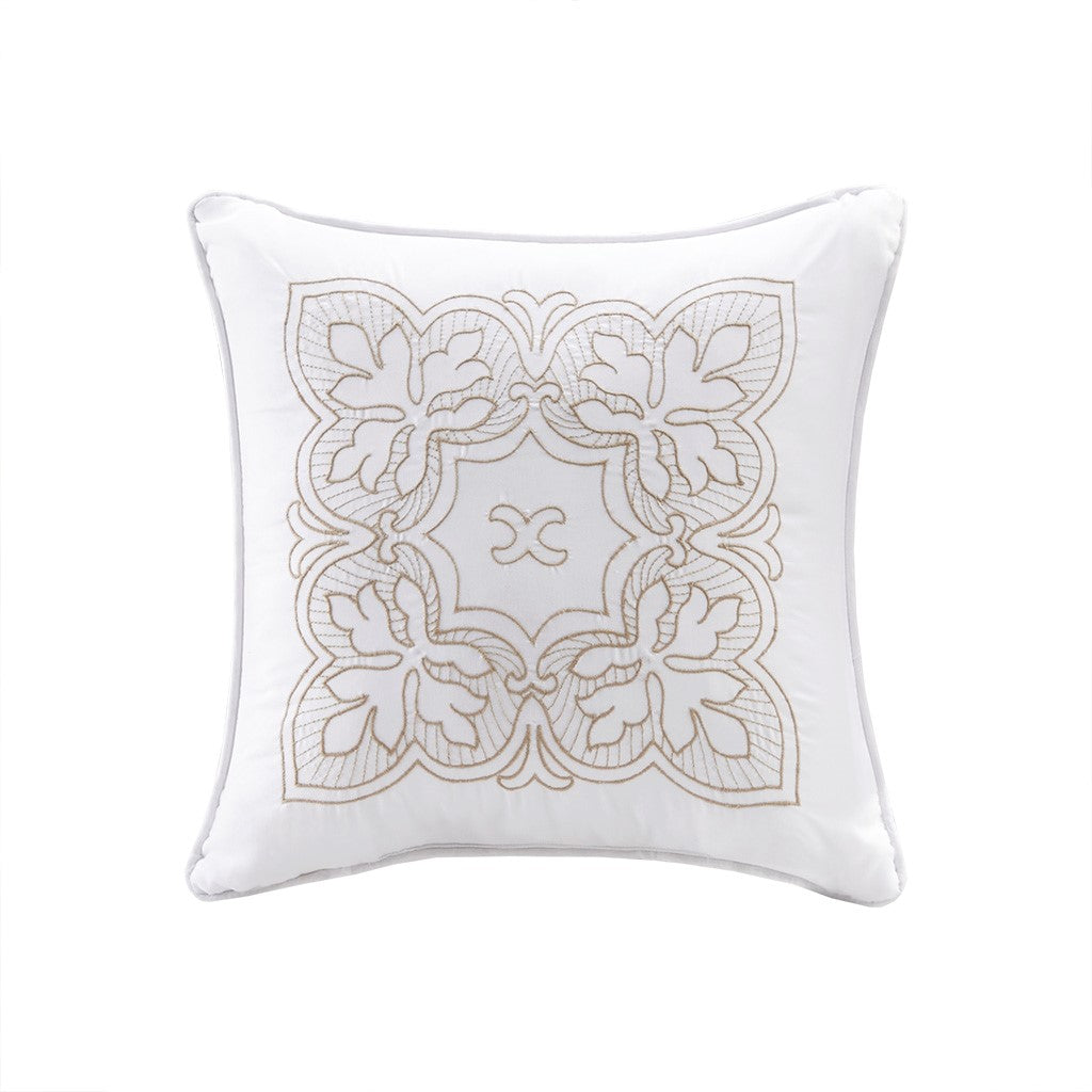 6 Piece Reversible Scalloped Edge Daybed Cover Set White Daybed