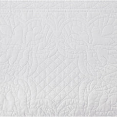6 Piece Reversible Scalloped Edge Daybed Cover Set White Daybed
