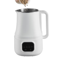 8-in-1 Nut Milk Maker, 34 oz Soy Milk Maker with 200W Blending, for Homemade Oat, Nut, Soy, Juice, Milkshake, Rice Cereal, Plant-Based Beverages with Self-Cleaning, Boil Water, 12-Hour Delay