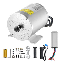 1800W Electric Brushless DC Motor Kit 48V 4500rpm Motor with Upgraded Controller