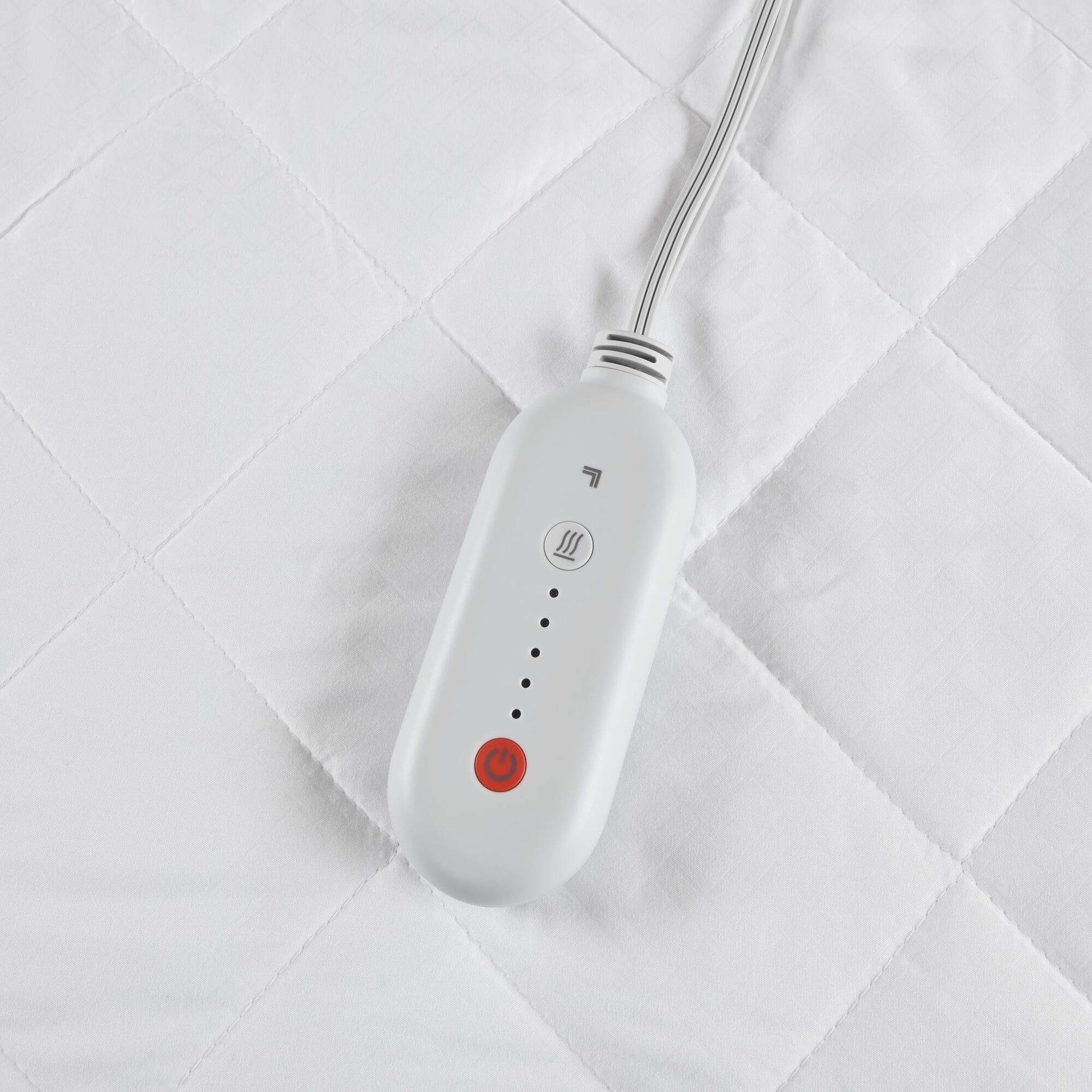 1 PCS King Heated Mattress Pad White