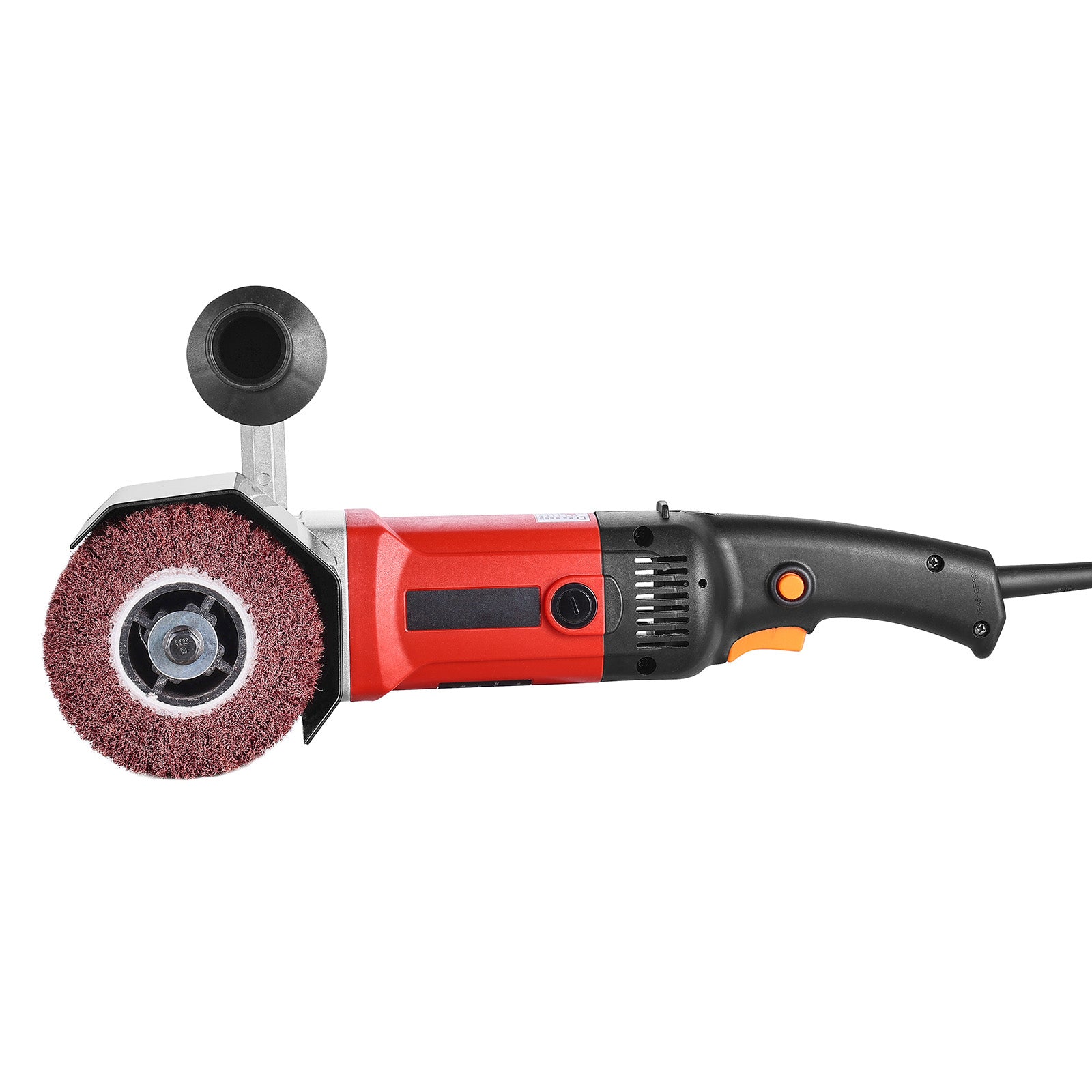 Burnishing Polishing Machine 1200W 6-Speed Electric Metal Polisher 4 Wheel
