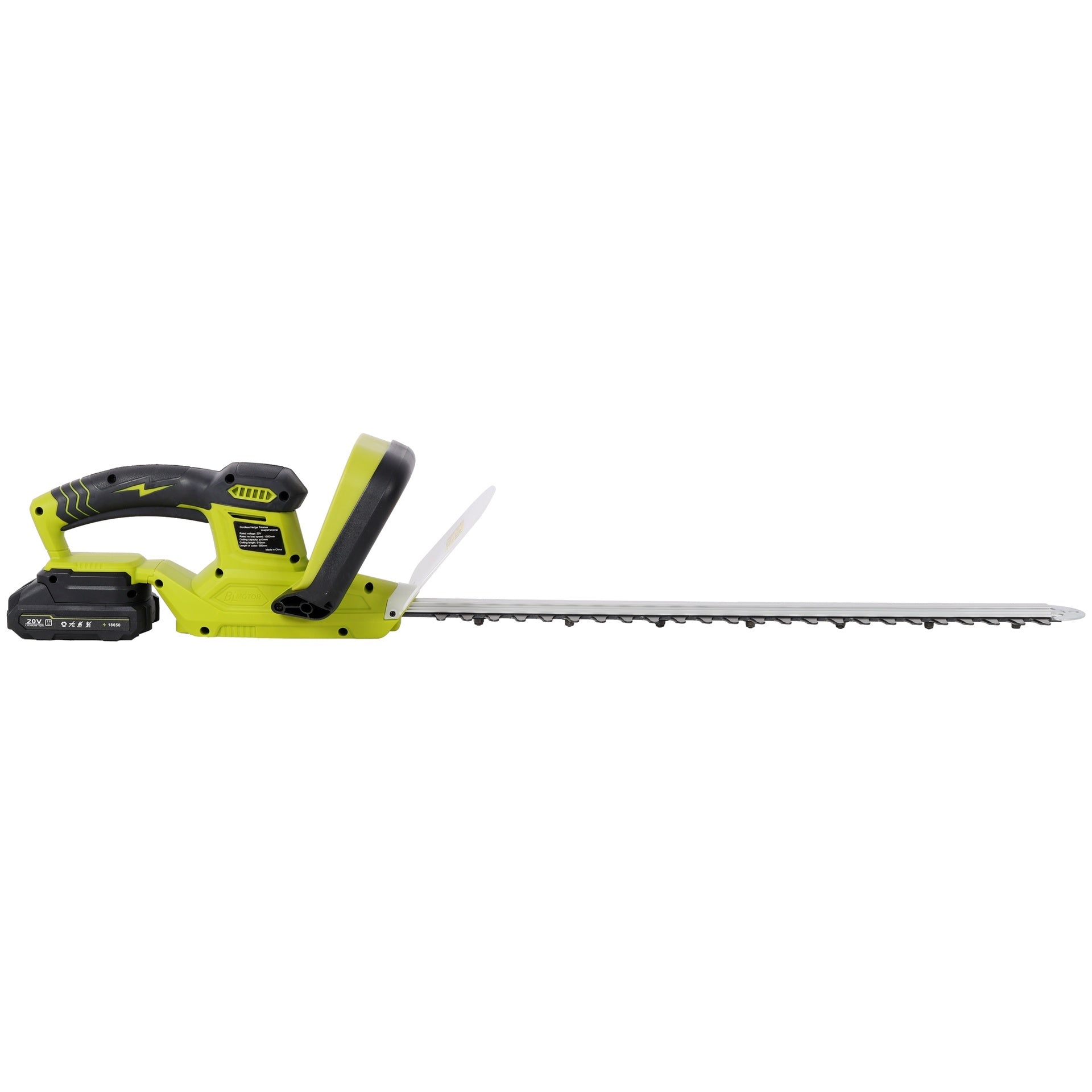 21V DC Hedge Trimmer,Brush motor, with Battery and Seat Charger, 21inch Steel Blade, for Lawns, Bushes and Garden Landscaping