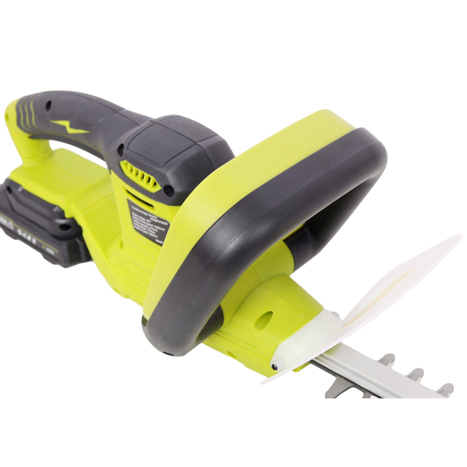 21V DC Hedge Trimmer,Brush motor, with Battery and Seat Charger, 21inch Steel Blade, for Lawns, Bushes and Garden Landscaping