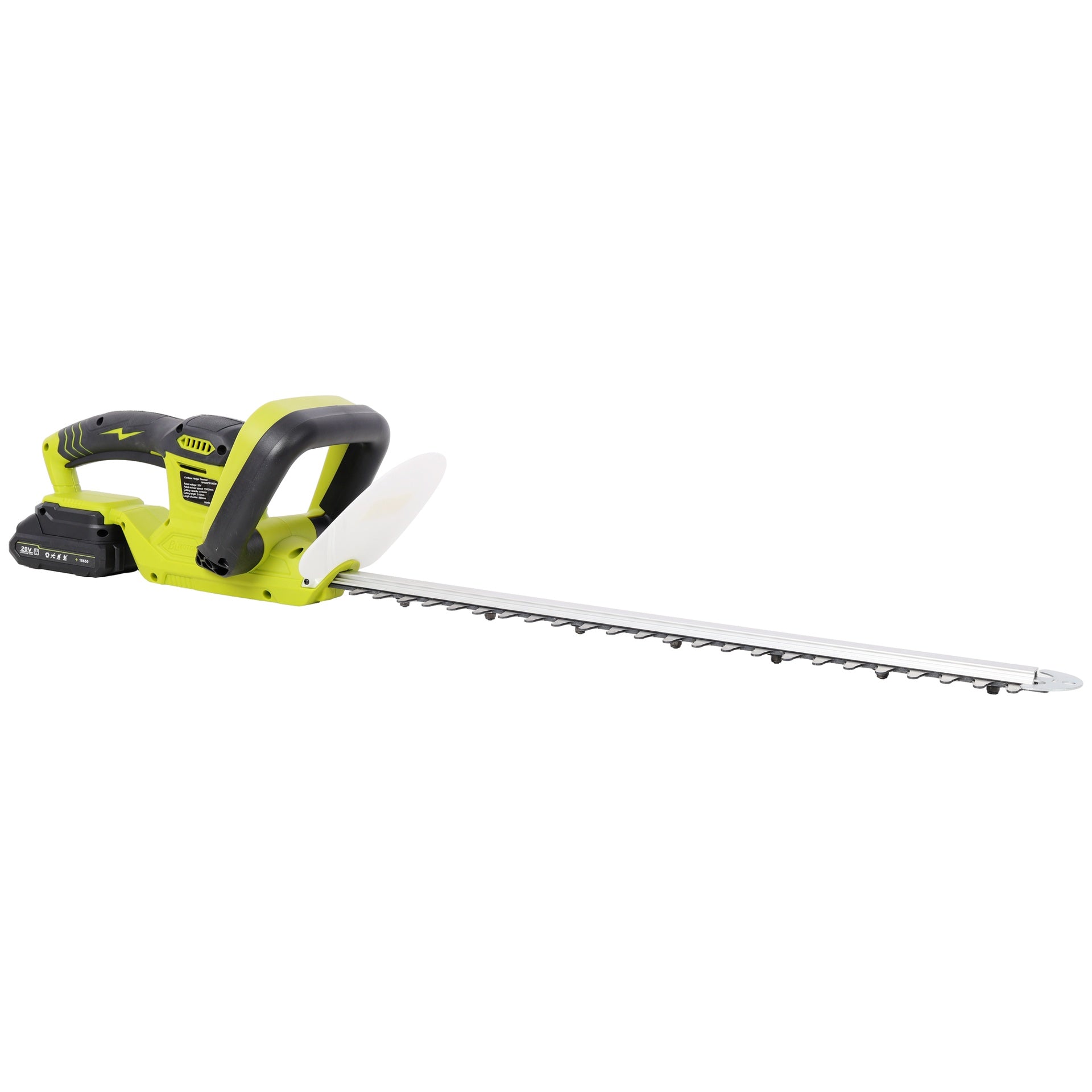 21V DC Hedge Trimmer,Brush motor, with Battery and Seat Charger, 21inch Steel Blade, for Lawns, Bushes and Garden Landscaping