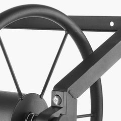 Wall Mounted Garden Hose Reel 200ft 5/8 in Manual Hose Winder Brass Fitting