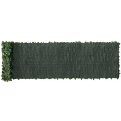 39"x198" Artificial Faux Ivy Leaf Privacy Fence Screen with Mesh Cloth Backing