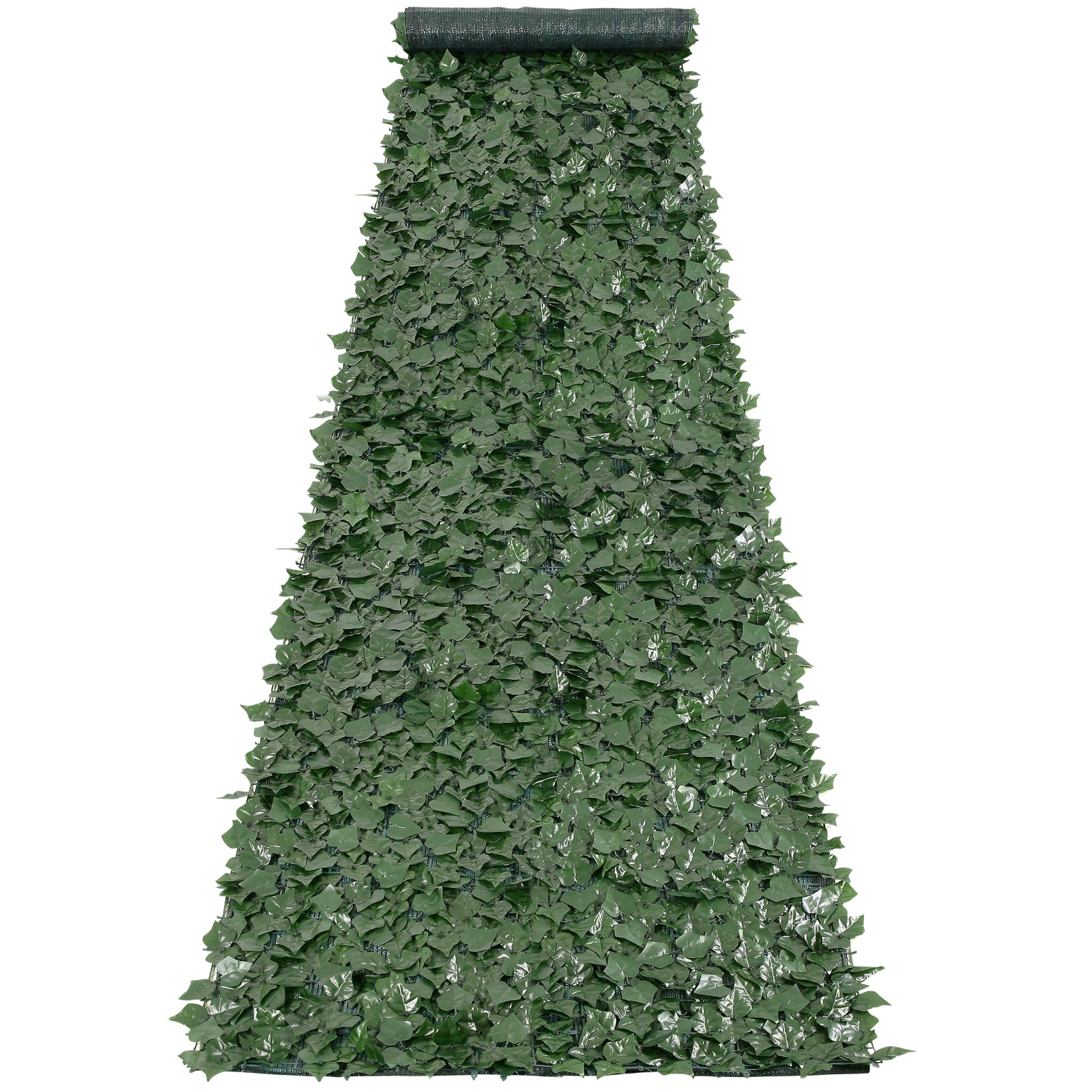 39"x198" Artificial Faux Ivy Leaf Privacy Fence Screen with Mesh Cloth Backing