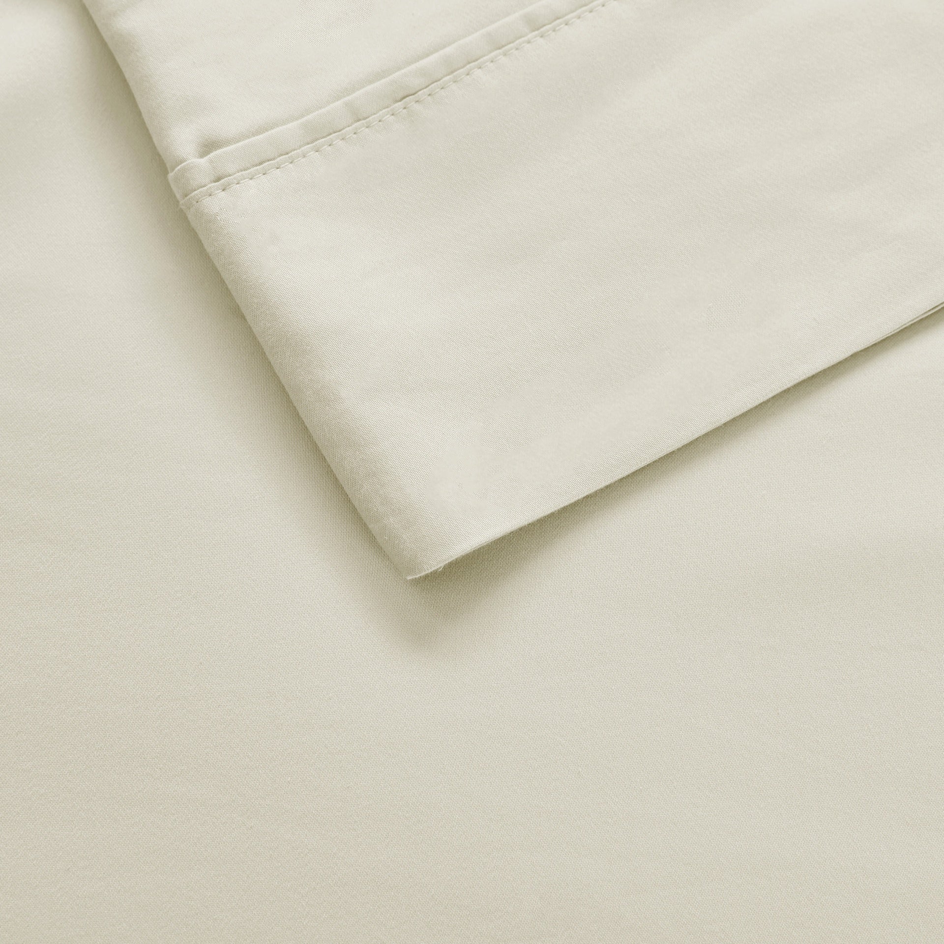 4-Piece King HeiQ Smart Temperature Cotton Blend Sheet Set, Ivory
