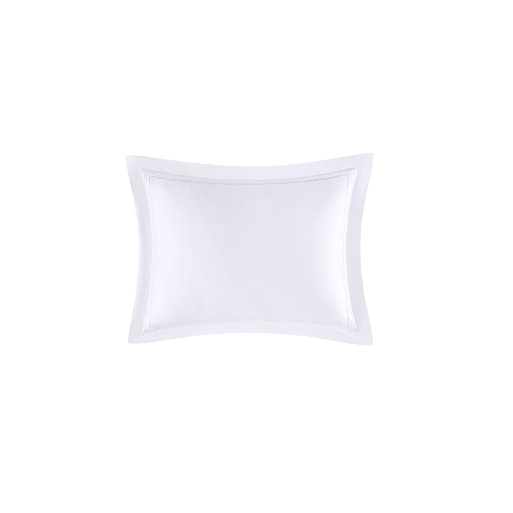 King/Cal King 100% Cotton Sateen Embroidered Comforter Set