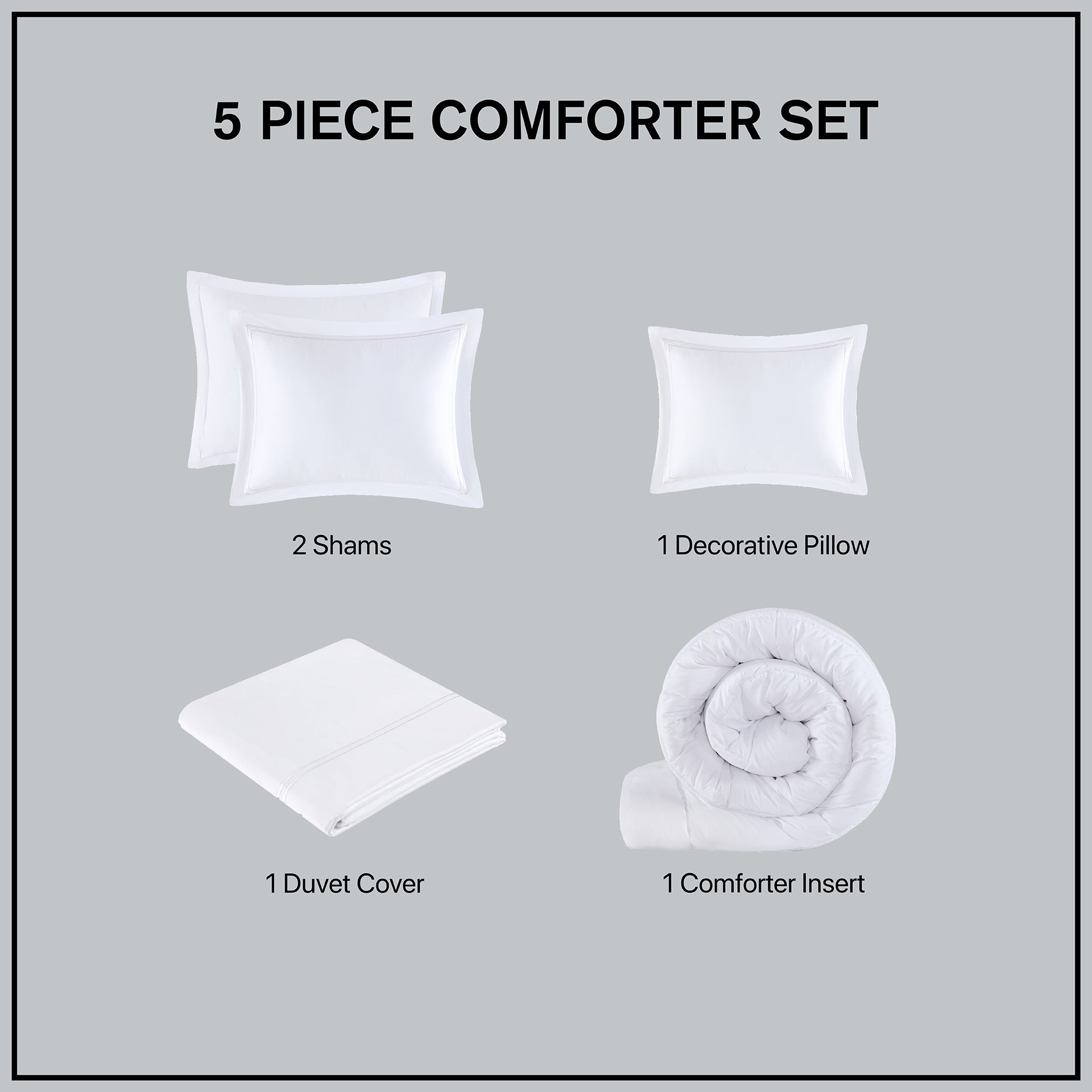 King/Cal King 100% Cotton Sateen Embroidered Comforter Set