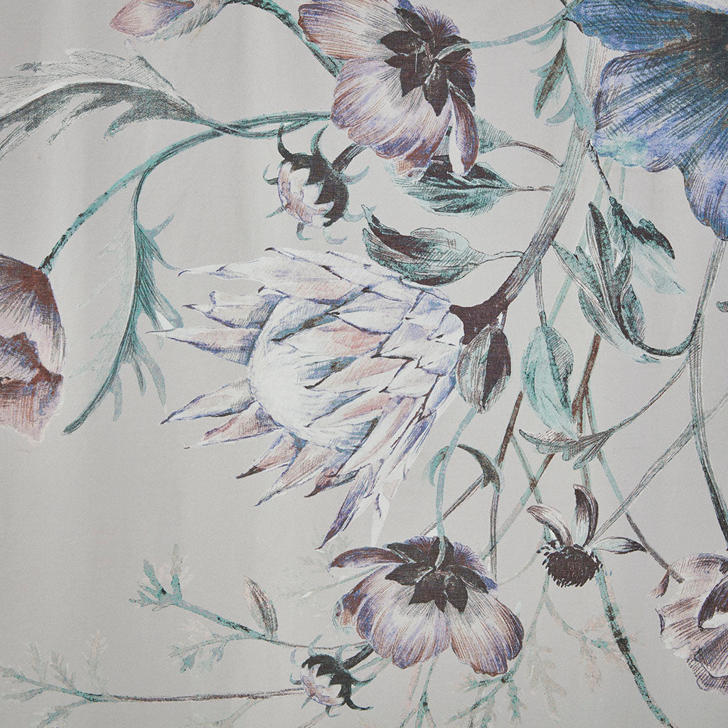 Printed Cotton Shower Curtain