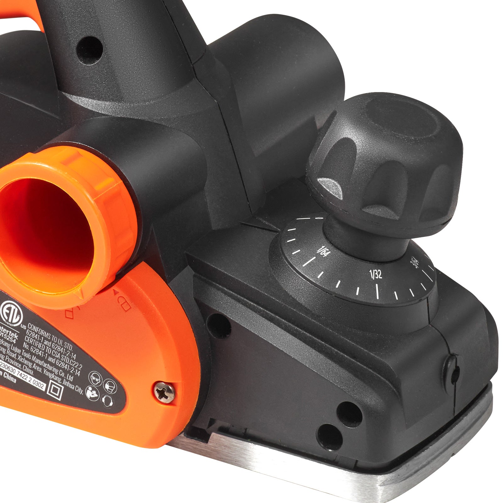 Electric Hand Planer, 3-1/4" width Corded Electric Hand Planer, 16500 RPM High-Speed Powerful Electric Handheld Planers for Woodworking, Wood Chamfer DIY, Smooth Finish Carpentry Tool, FCC-SDoC
