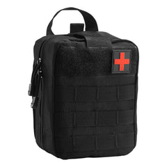 Survival First Aid Kit 250 Pieces Emergency Medical Trauma Bag for Camping Home