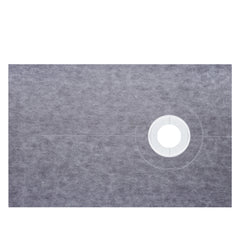 Shower Curb Kit, 38"x60" Watertight Shower Curb Overlay with 4" ABS Offset Bonding Flange, 4" Stainless Steel Grate, 2 Cuttable Shower Curb and Trowel, Shower Pan Slope Sticks Fit for Bathroom