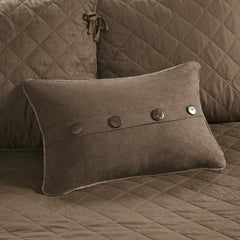 6 Piece Reversible Daybed Cover Set Brown Daybed