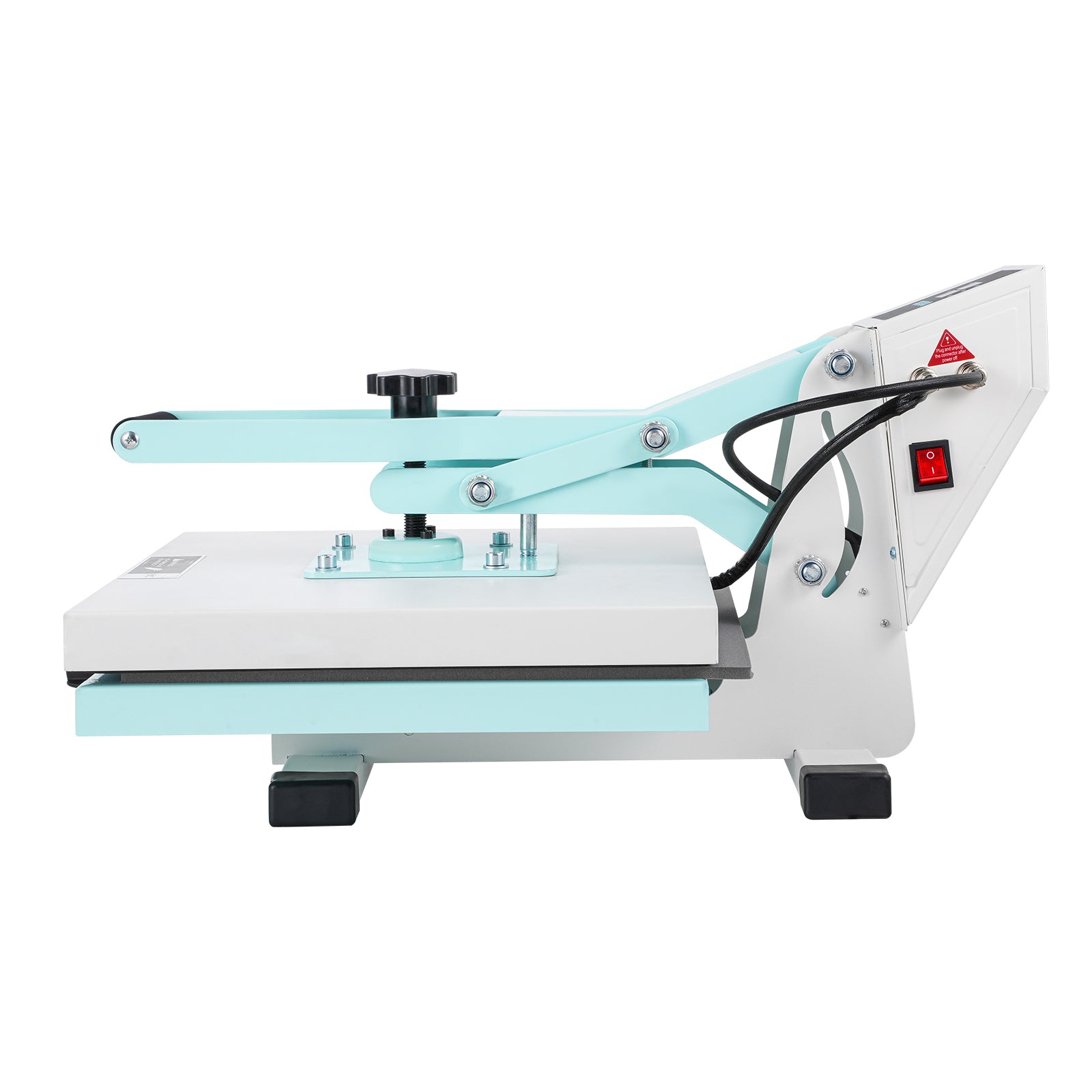 Heat Press Machine 15x15 in Slide Out Heat Transfer Machine T-Shirts Green