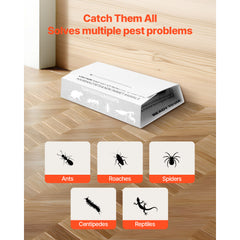 Insect Glue Trap 36 Pack Glue Boards Sticky Pest Control Adhesive Traps for Bugs