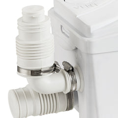 Macerator Pump, 350W, 6000 L/h Flow, 23 ft/7 m Head, Macerator Sewerage Sump Pump with 3 Water Inlets for Basement, Kitchen, Sink, Shower, Bathtub, Laundry Waste Water Disposal Upflush Machine