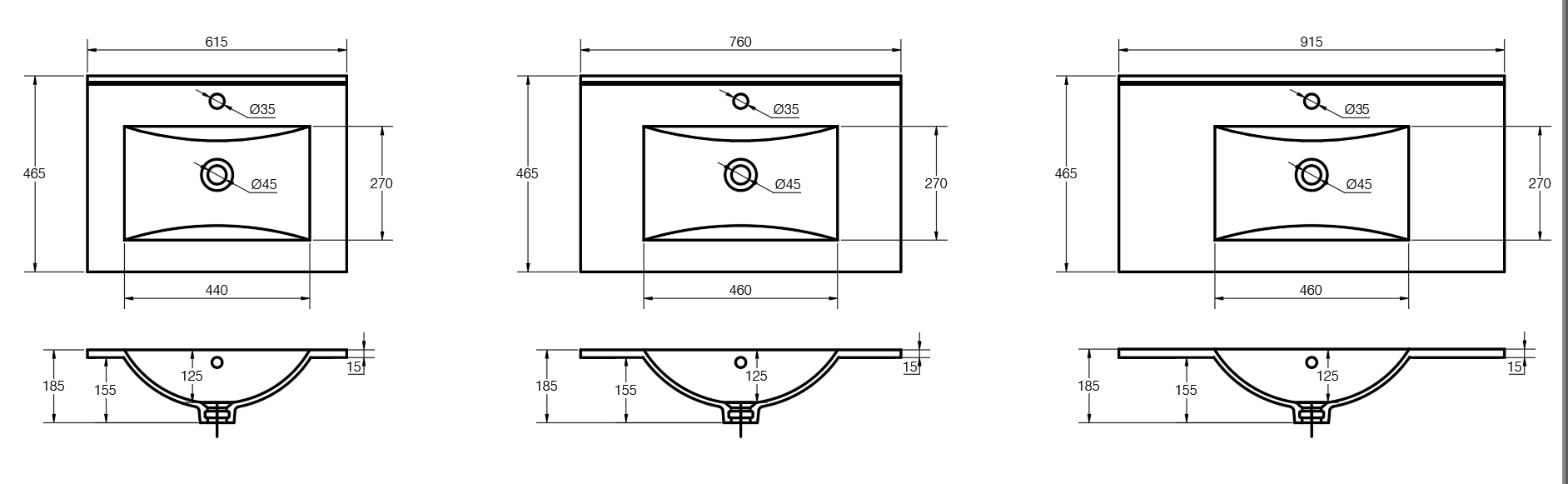 30" Bathroom Vanity Top Only, White Basin,Ceramic