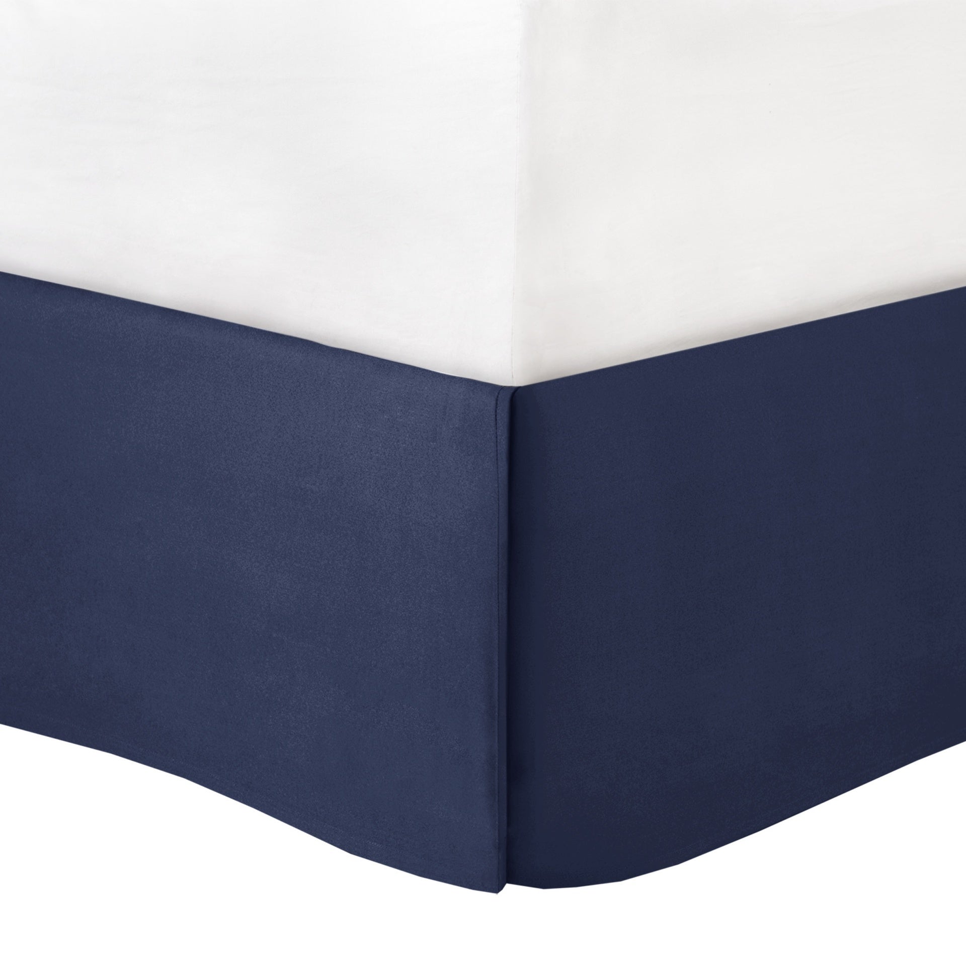 12 Piece Comforter Set with Cotton Bed Sheets Navy King