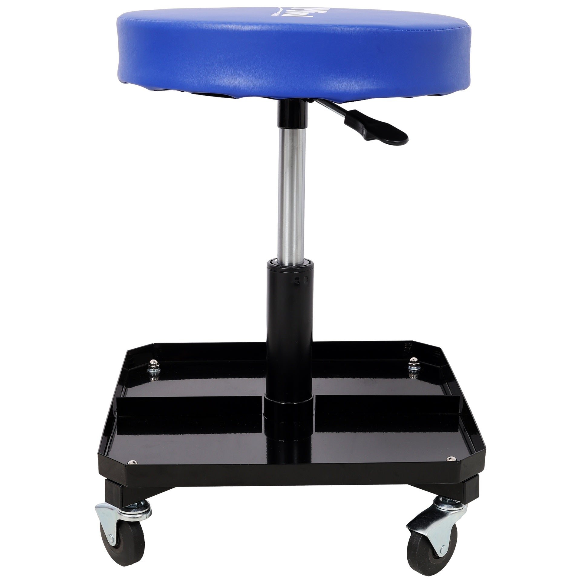 250 LBS Rolling Pneumatic Creeper Garage,Adjustable Mechanic Stool with Tool Tray Storage