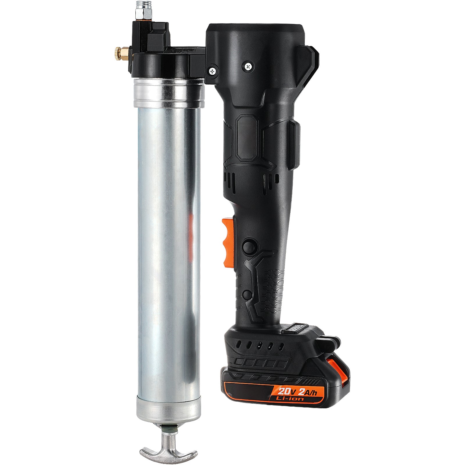 Cordless Grease Gun, 20-Volt, 10,000 PSI, 39" Long Hose, Electric Grease Gun Kit Professional High Pressure Battery Powered Grease Gun with Carrying Case, Battery and Charger Included, Black