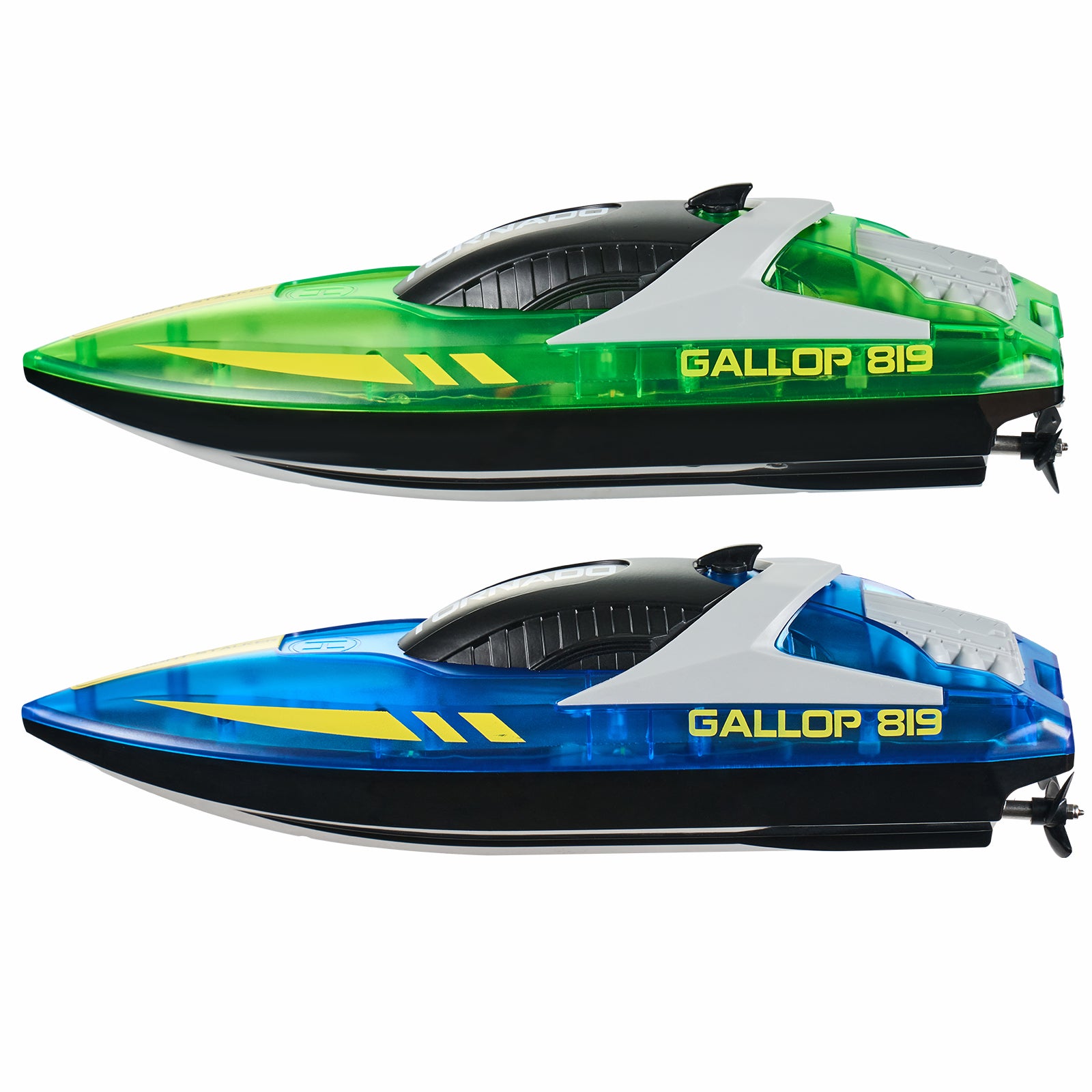 Christmas gifts! 2 PCS RC Boat 2.4 GHz Remote Control Racing Boat 12 km/h Kids Adults Gift