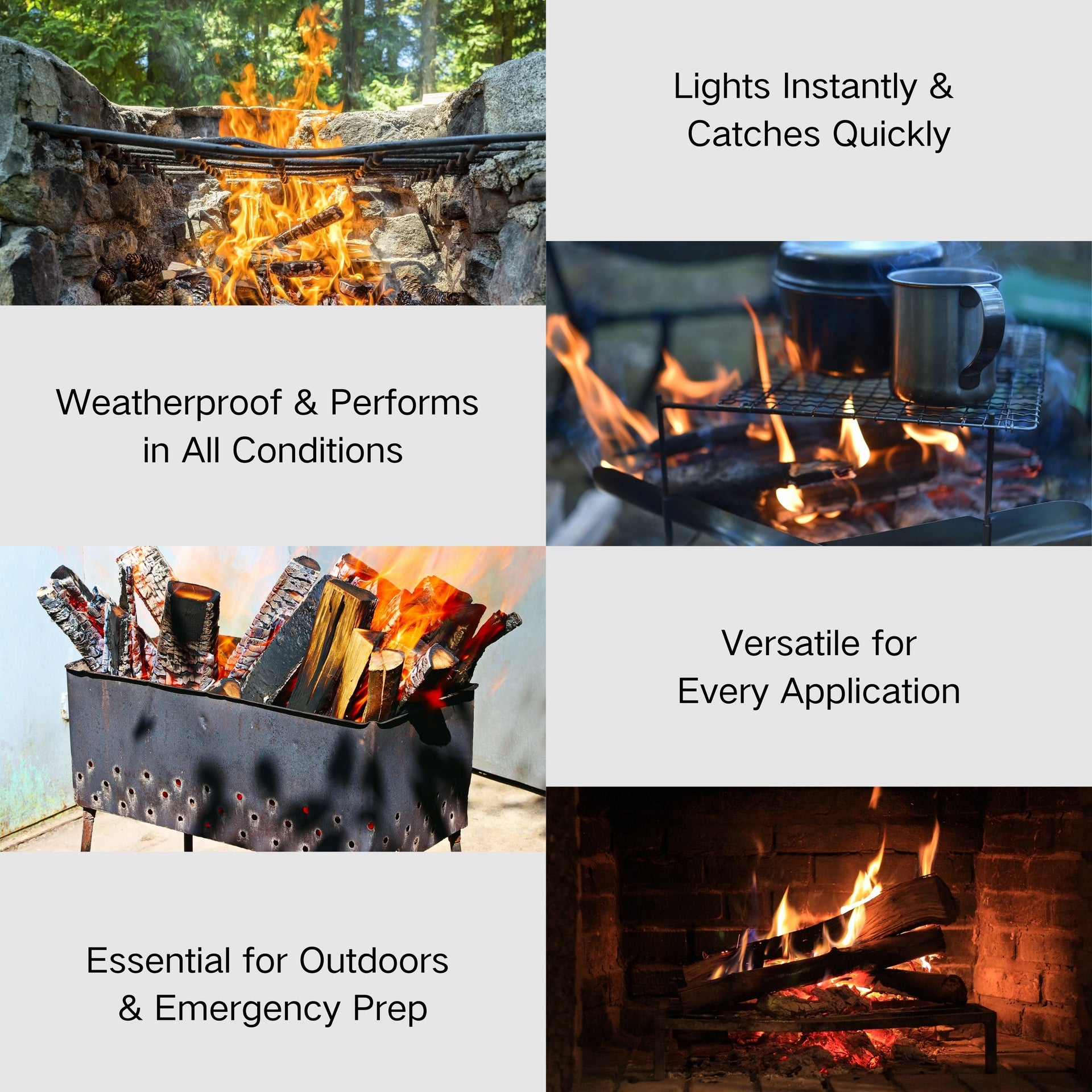 40 Lbs Fatwood Fire Starter Sticks, 100% Natural Kindling wood, Pine Firewood Firestarter for Campfire, Stove, Fireplace, Bonfires, Grill