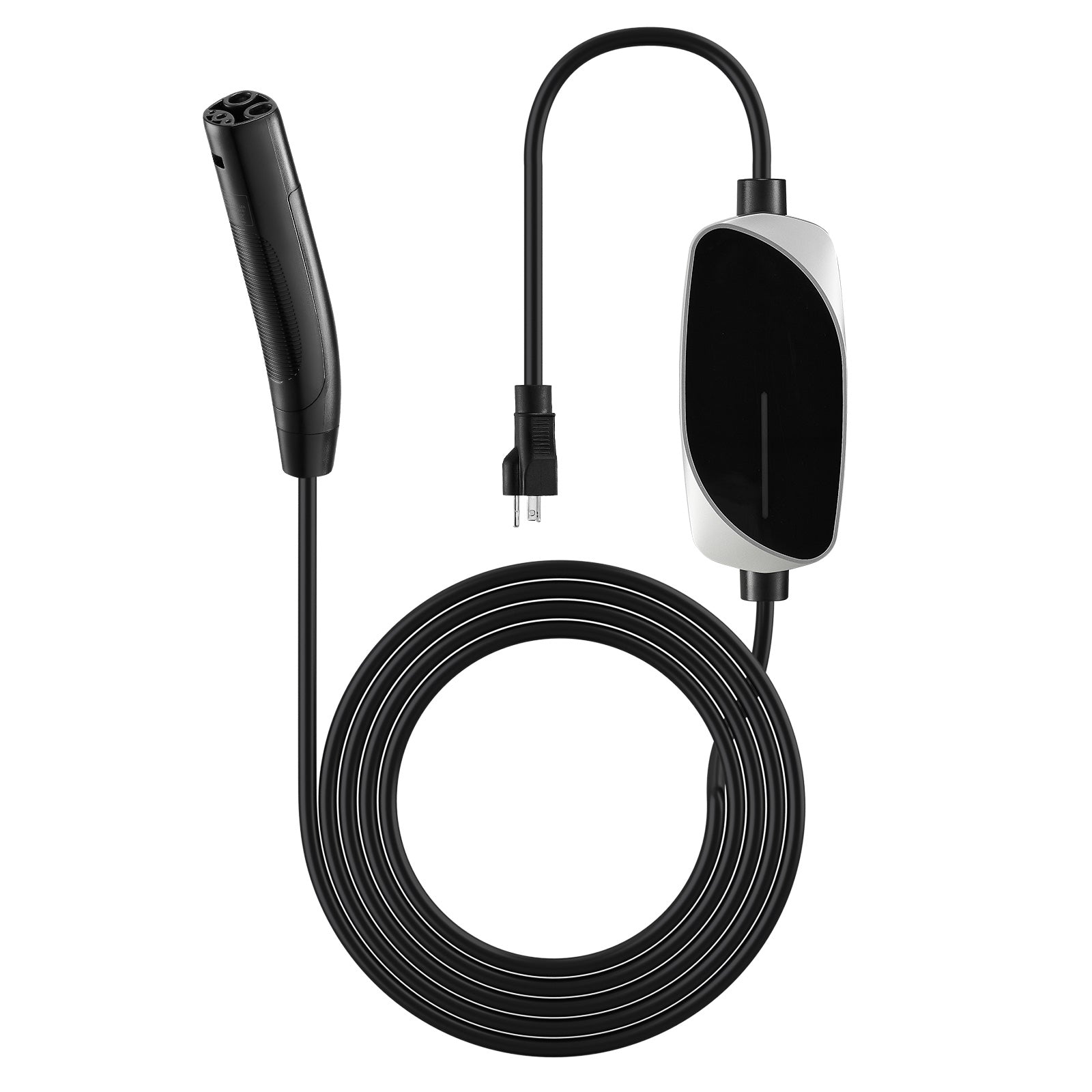 Level 1/2 Tesla Charger 16A Portable EV Charger 25 ft Cable 120V-240V NEMA 6-20P