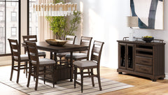 Upholstered Seat Ladderback Side Chair  Set of 2
