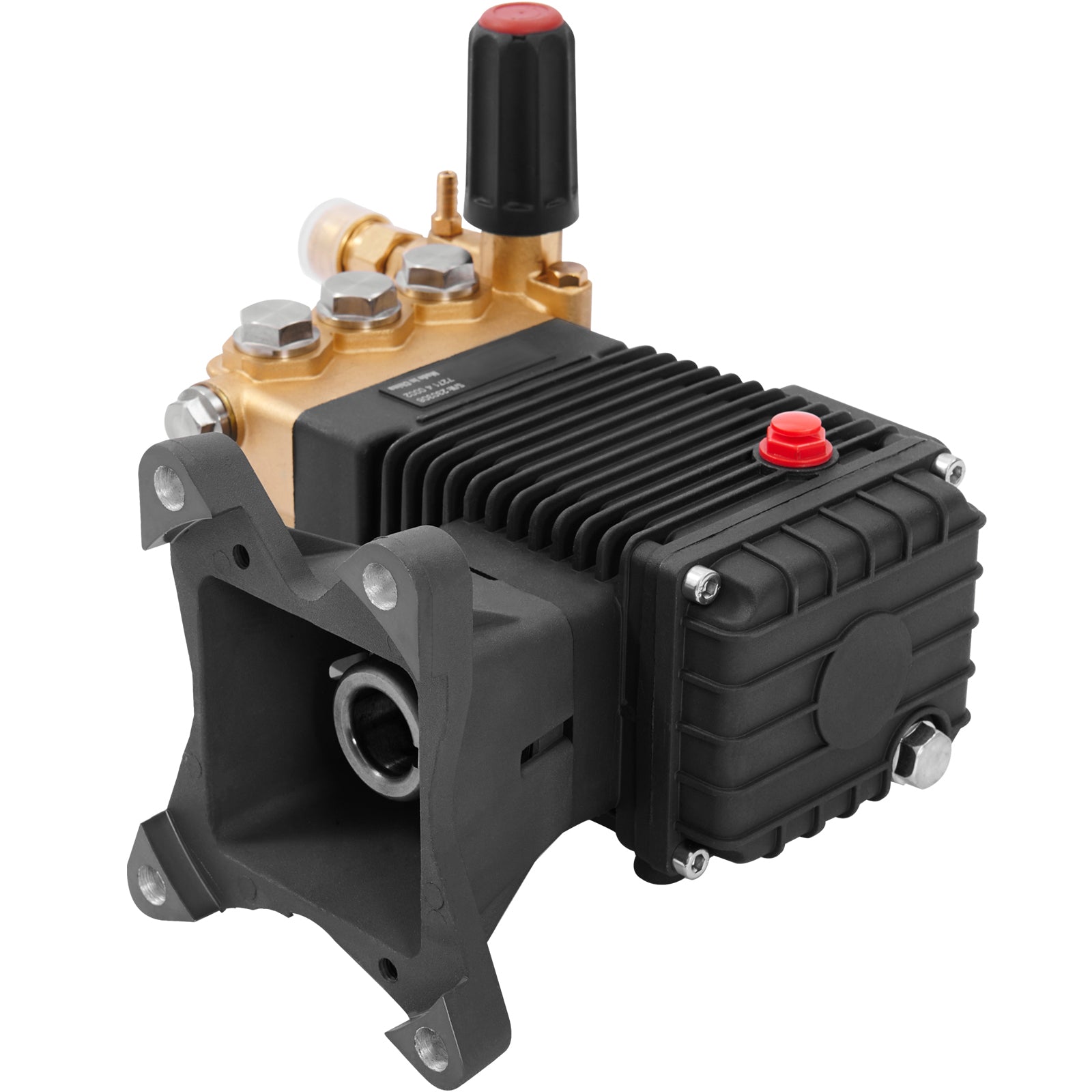Pressure Washer Pump, 1" Shaft Horizontal Triplex Plunger, 4400 PSI, 4 GPM Flow, Replacement Power Washer Pumps Kit, Parts Washer Pump, Compatible with Simpson MorFlex Models 40224, 40225, 40226