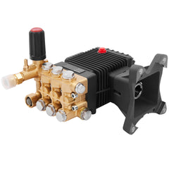 Pressure Washer Pump, 1" Shaft Horizontal Triplex Plunger, 4400 PSI, 4 GPM Flow, Replacement Power Washer Pumps Kit, Parts Washer Pump, Compatible with Simpson MorFlex Models 40224, 40225, 40226
