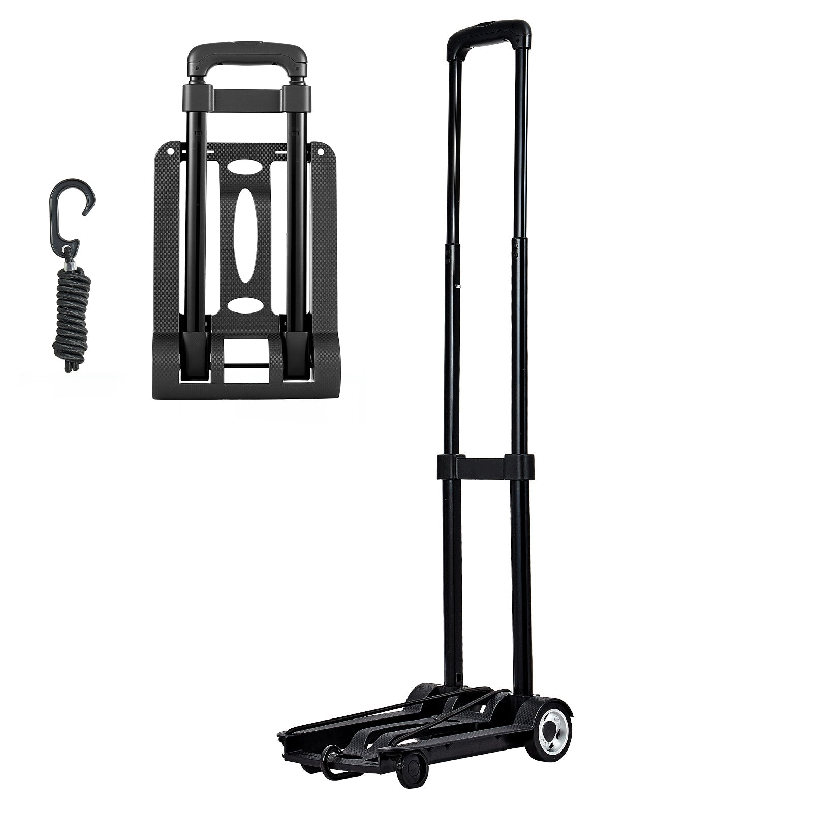 Folding Hand Truck 110 lbs Platform Cart Dolly Trolley Cart for Moving