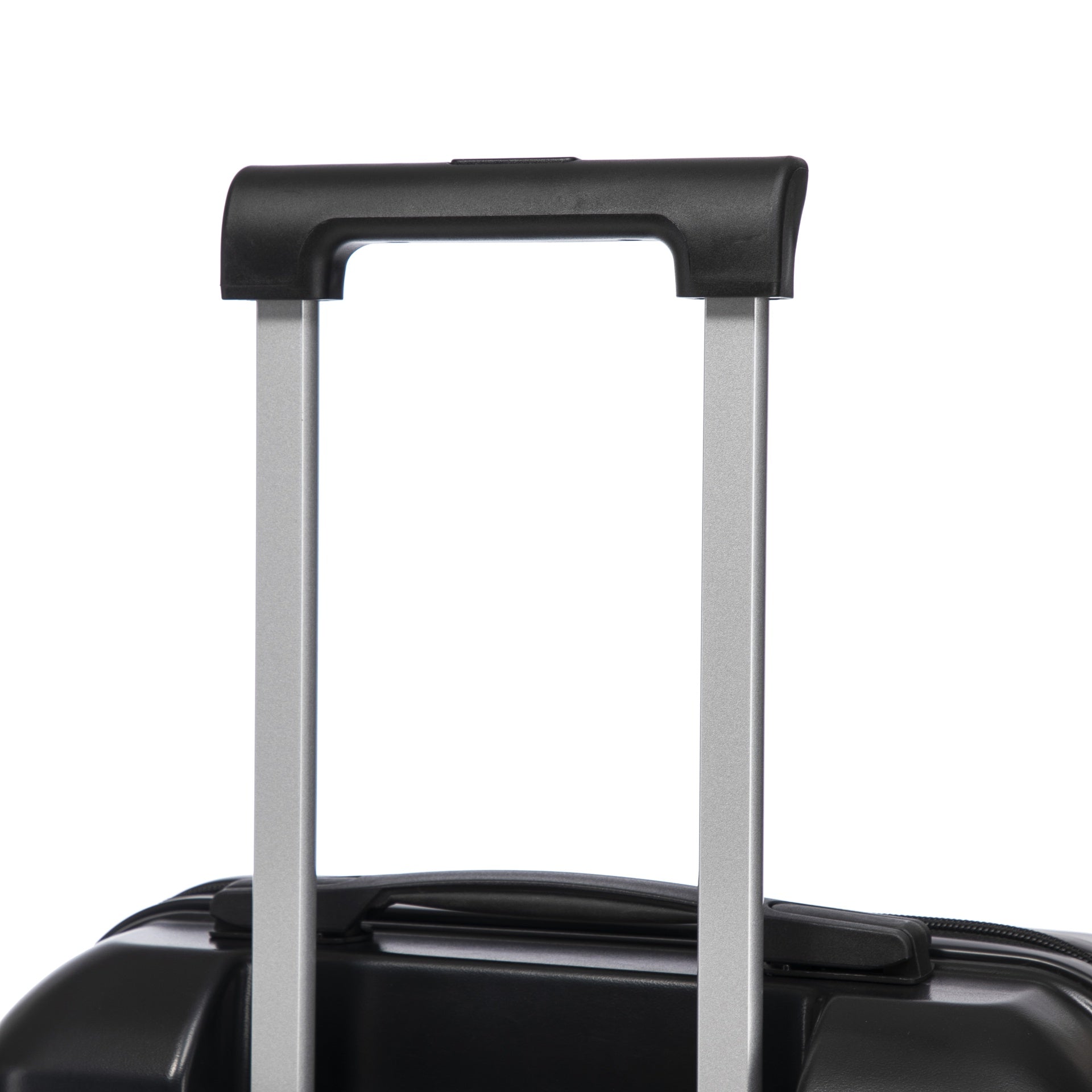 14"/20" 2 pcs/set in ABS Spinner Wheel Luggage, with Combination Lock,14" Cosmetic Case (Black)