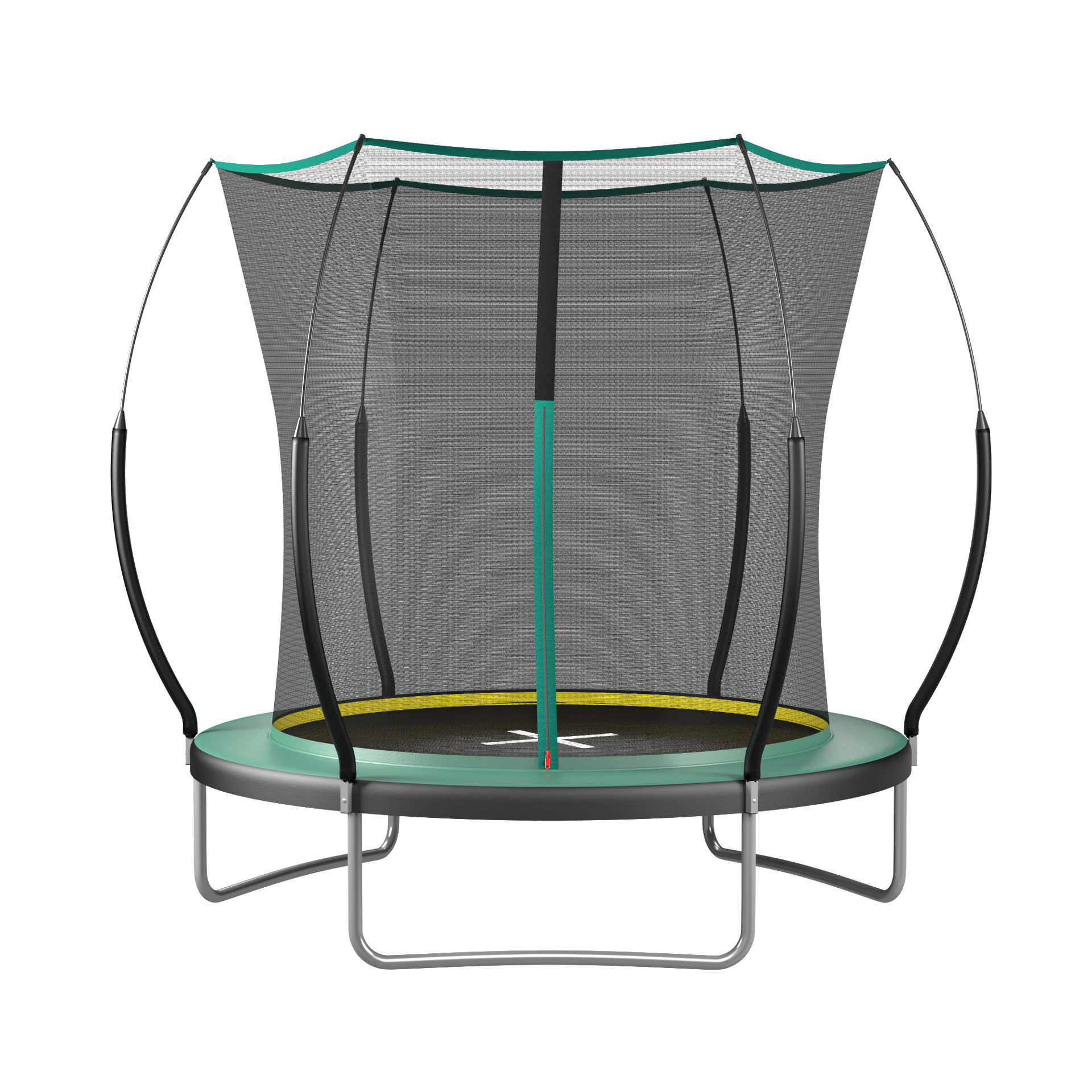 YC 6FT Springfree no Gap Trampoline- Green