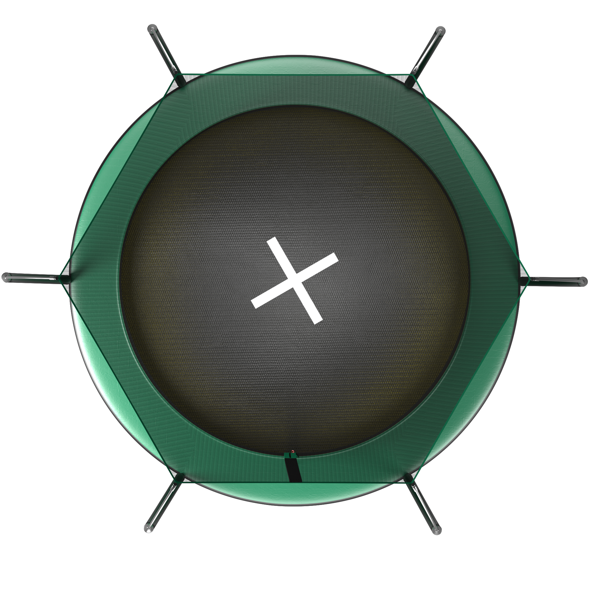 YC 6FT Springfree no Gap Trampoline- Green