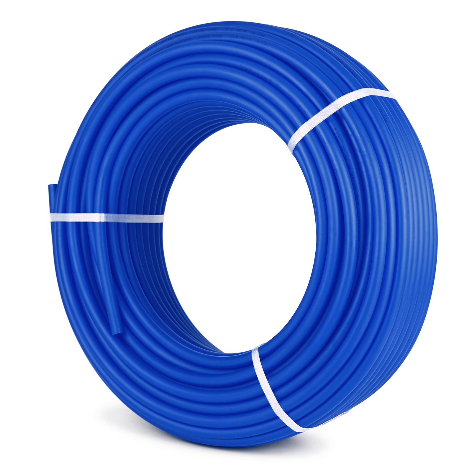 3/4" PEX Tubing 500Ft Non-Barrier PEX Pipe Blue Pex-b Tube Coil for Hot and Cold Water Plumbing Open Loop Radiant Floor Heating System PEX Tubing (3/4" Non-Barrier, 500Ft/Blue)