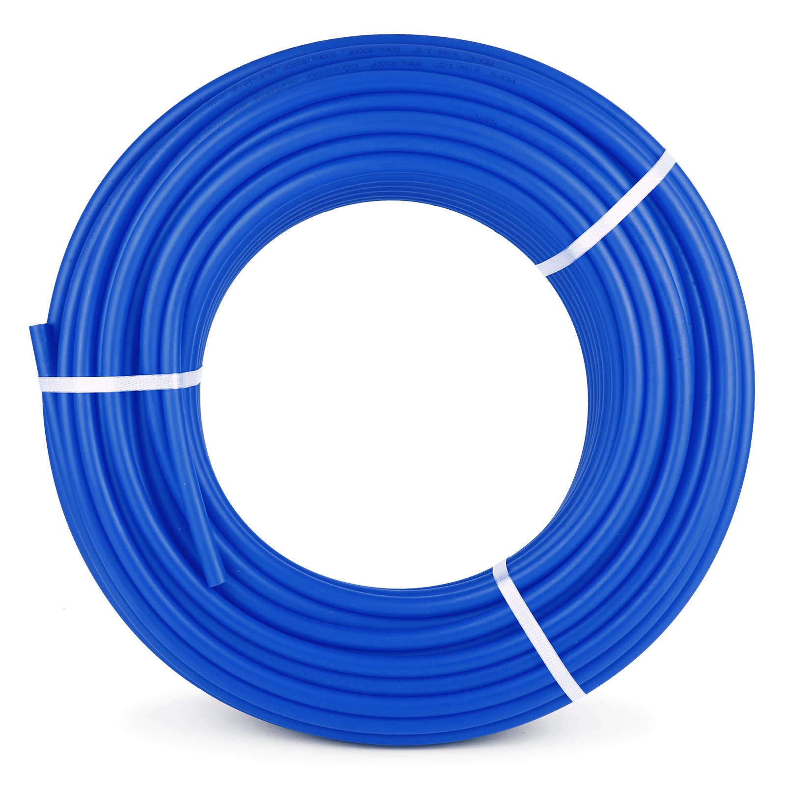 3/4" PEX Tubing 500Ft Non-Barrier PEX Pipe Blue Pex-b Tube Coil for Hot and Cold Water Plumbing Open Loop Radiant Floor Heating System PEX Tubing (3/4" Non-Barrier, 500Ft/Blue)