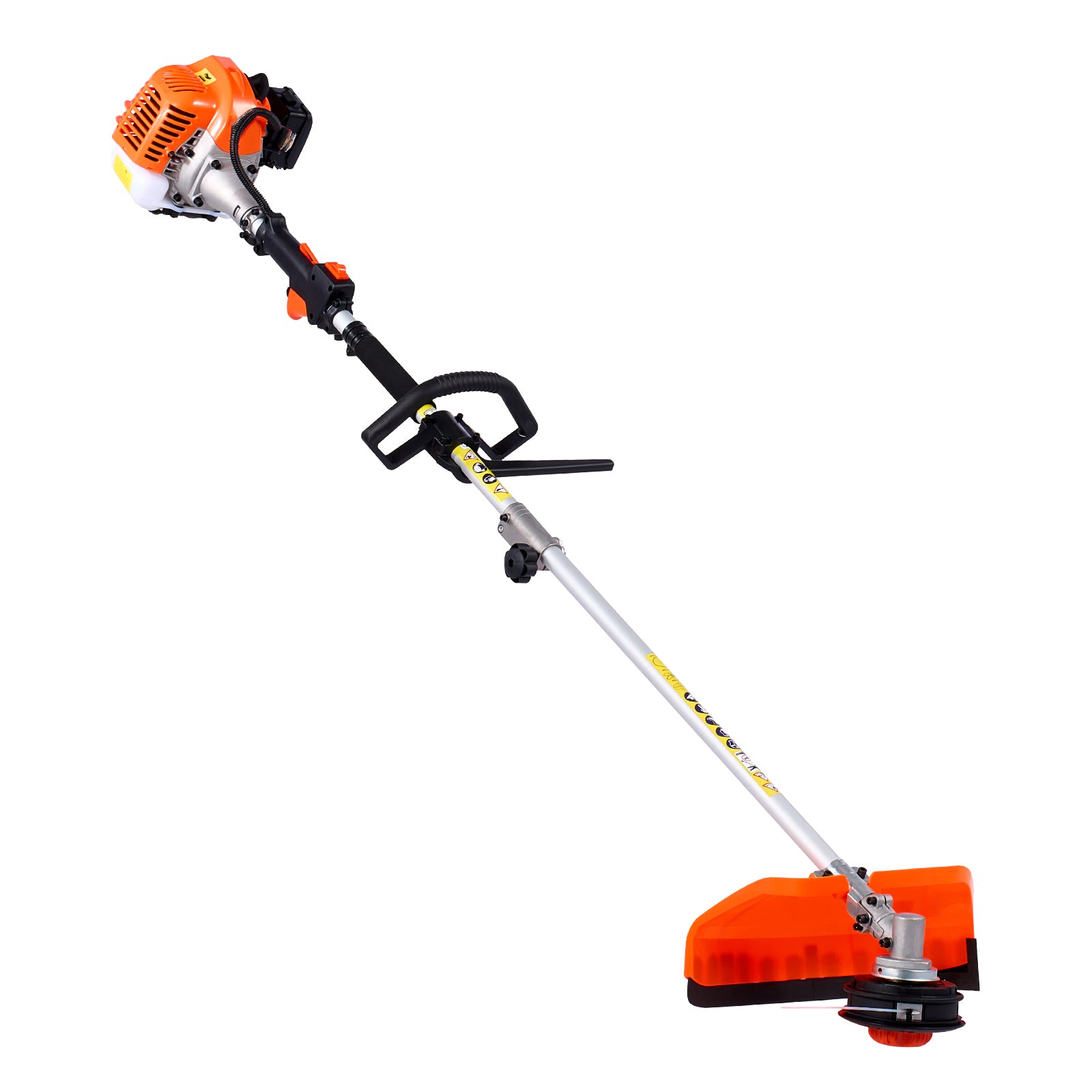 Gas Hedge Trimmer, 2 Cycle Gas Power Handheld Hedge Trimmer, 4-in-1 26cc Weed Eater with Protective Gear Set, Includes Hedge and String Trimmer, Edger, Brush Cutter, for Trimming Shrubs & Bushes