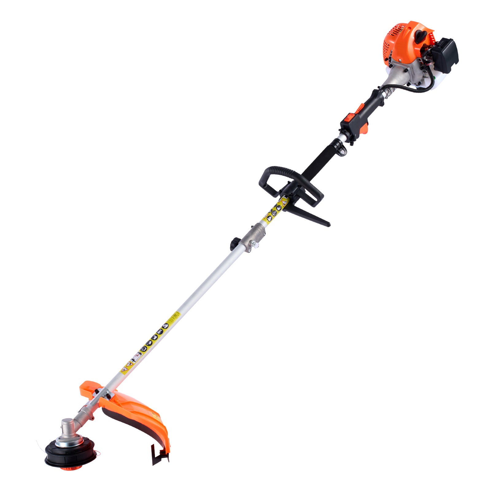 Gas Hedge Trimmer, 2 Cycle Gas Power Handheld Hedge Trimmer, 4-in-1 26cc Weed Eater with Protective Gear Set, Includes Hedge and String Trimmer, Edger, Brush Cutter, for Trimming Shrubs & Bushes